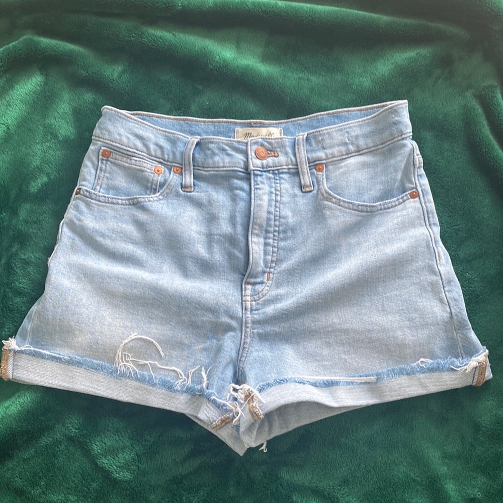 Madewell High-Rise Denim Shorts